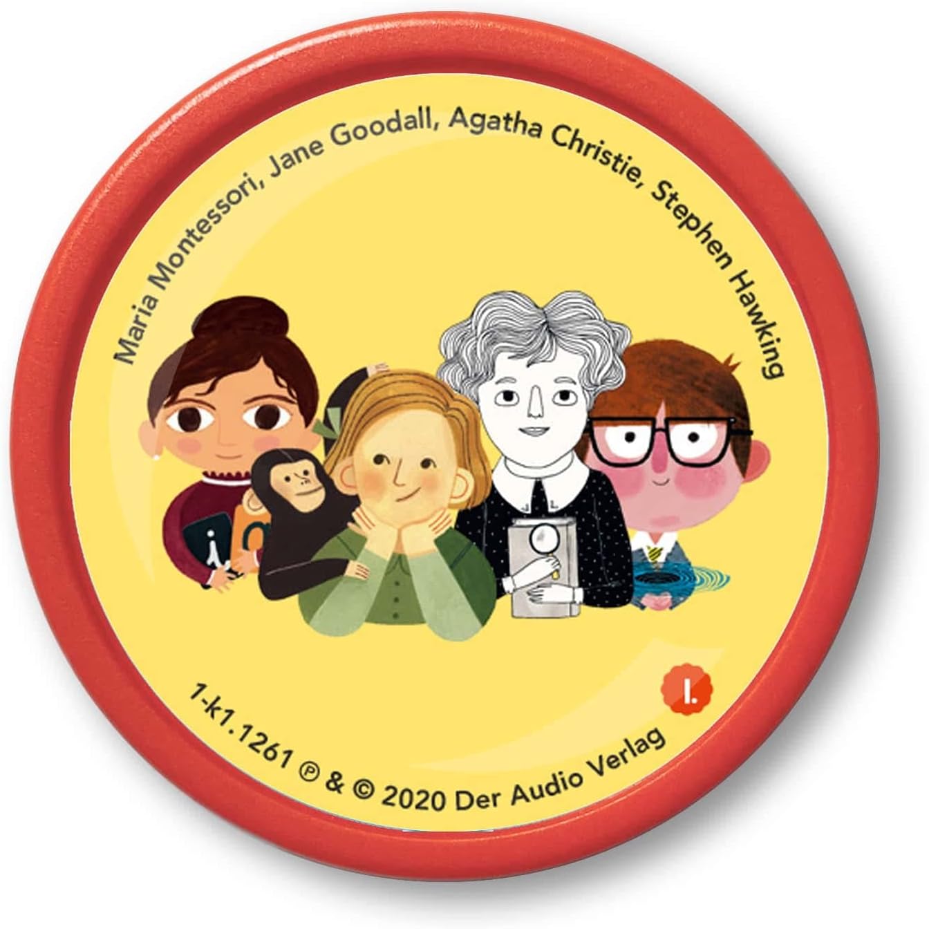 Little People,Big Dreams - Maria Montessori, Jane Goodall, Agatha Christie, Stephen Hawking