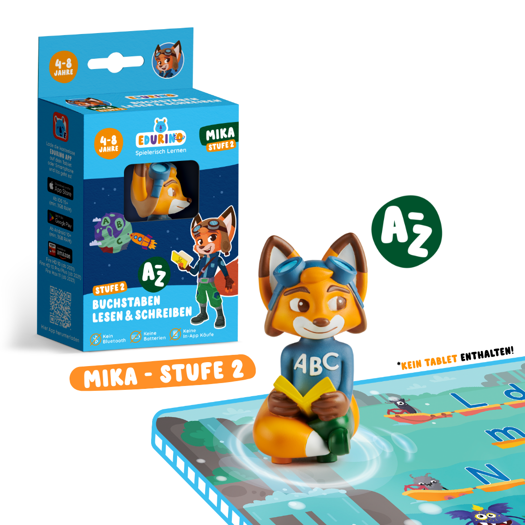 Mika "Buchstaben Lesen & Schreiben" - Stufe 2