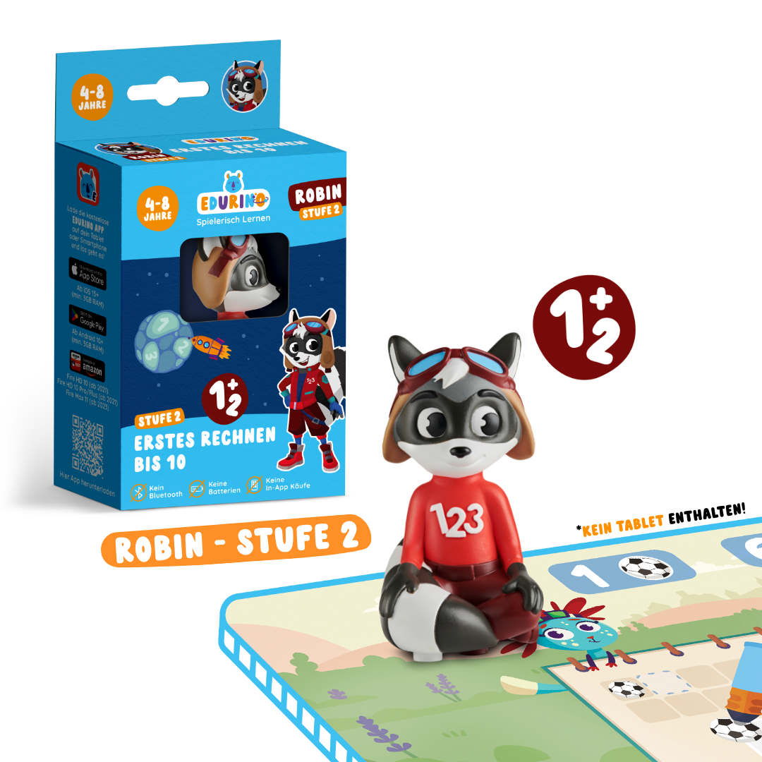Robin "Erstes Rechnen bis 10" - Stufe 2