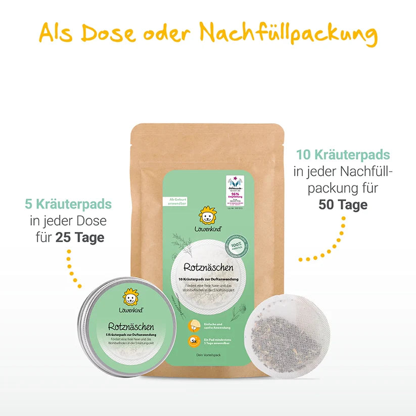 Rotznäschen Pad - 10er Nachfüllpackung