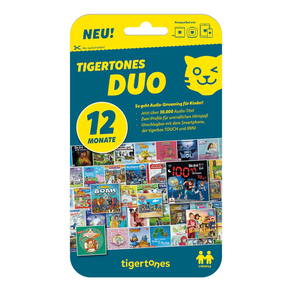 Tigertones Duo Prepaid 12 Monate