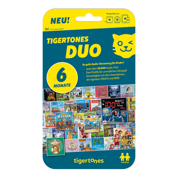 Tigertones Duo Prepaid 6 Monate